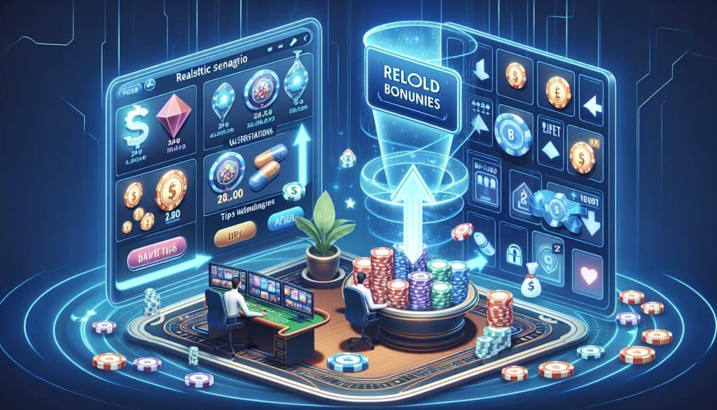 Kako pravilno koristiti reload bonuse u online casinu