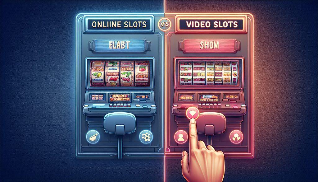 Razlike između online slotova i video slotova Razlike između online slotova i video slotova