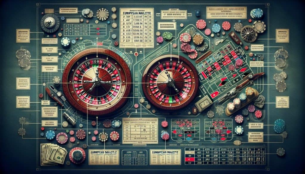 Razlika između američkog i europskog ruleta