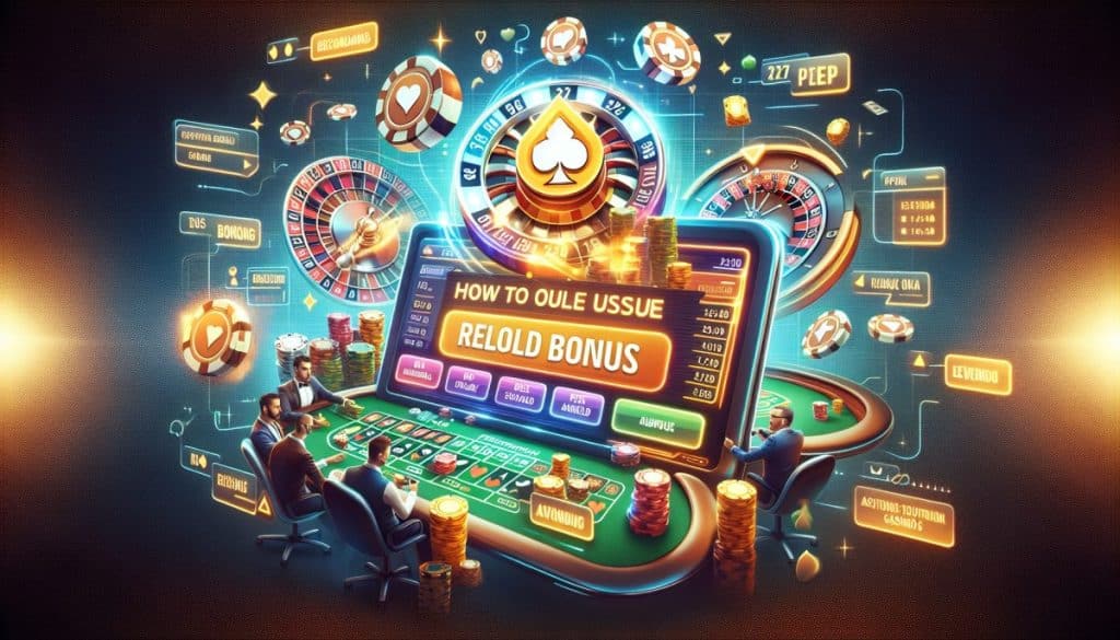 Kako koristiti reload bonuse u casino igrama? Kako koristiti reload bonuse u casino igrama?