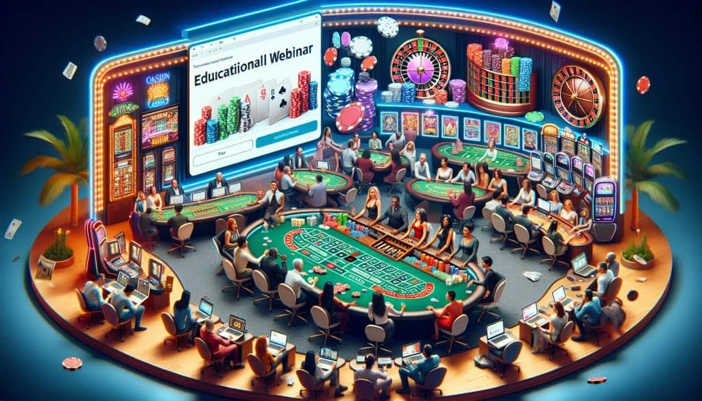 Kazina koja organiziraju edukativne webinare