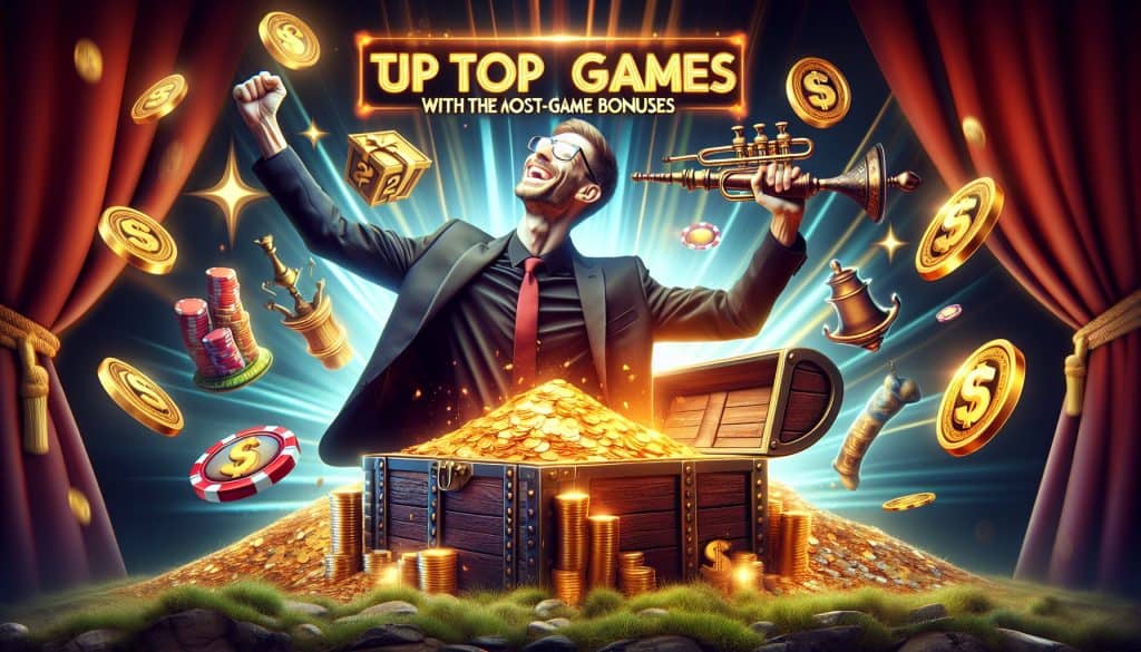 Top igre s najviše bonusa unutar same igre